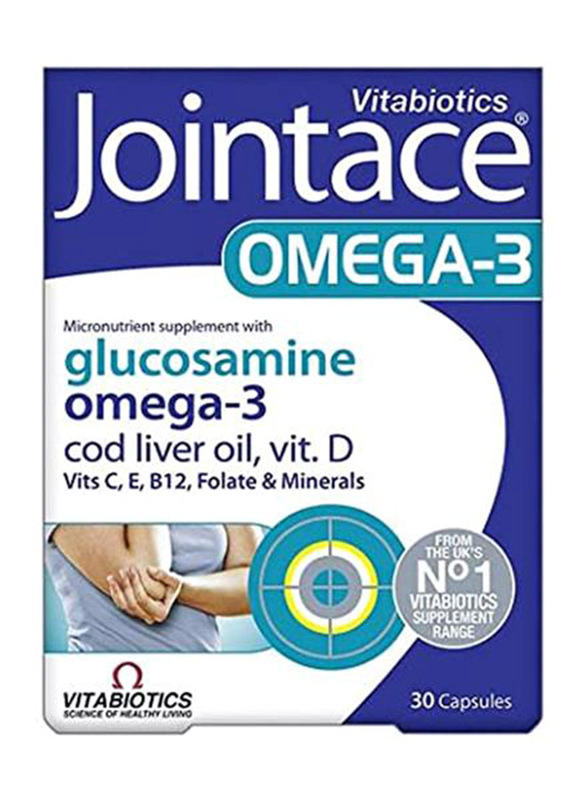 

Vitabiotics Jointace Omega 3 Supplement, 30 Capsules