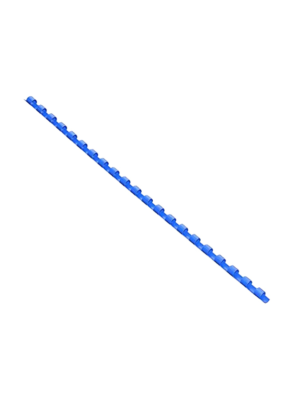 

FIS 6mm Plastic Binding Rings, 100 Pieces, Blue