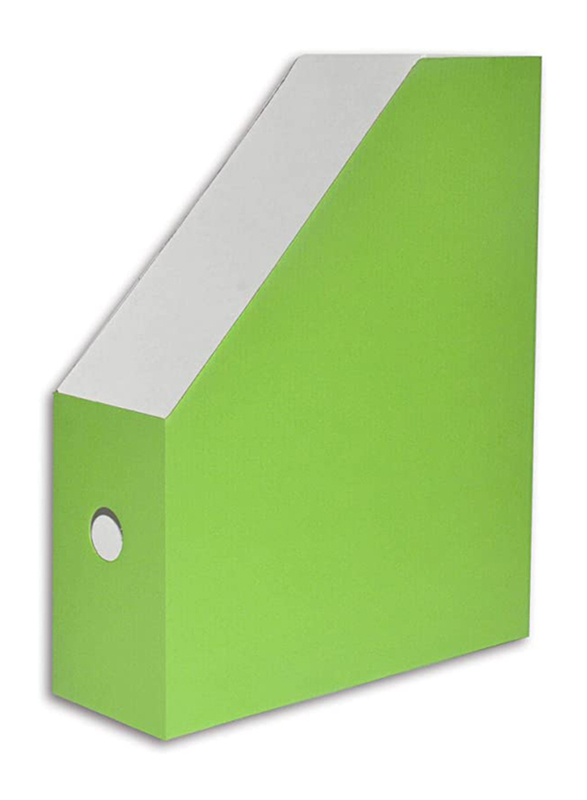 

FIS Cardboard A4 Magazine Holder, 90mm Spine, FSOTMA4GR, Green