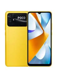 Xiaomi Poco C40 64GB Yellow, 4GB RAM, 4G LTE, Dual SIM Smartphone