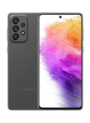 Samsung Galaxy A73 256GB Awesome Grey, 8GB RAM, 5G, Dual SIM Smartphone, UAE Version