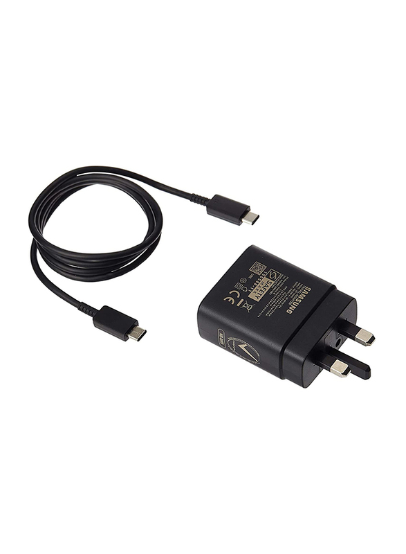 

Samsung 25W USB Type C Travel Adapter, EP-TA800XBEGAE, Black
