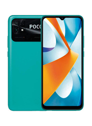 Xiaomi Poco C40 64GB Coral Green, 4GB RAM, 4G LTE, Dual SIM Smartphone