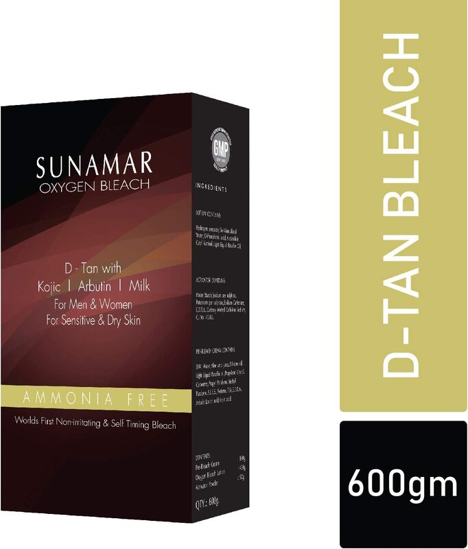 

Sunamar D-Tan and Ammonia Free Oxygen Bleach, 600g