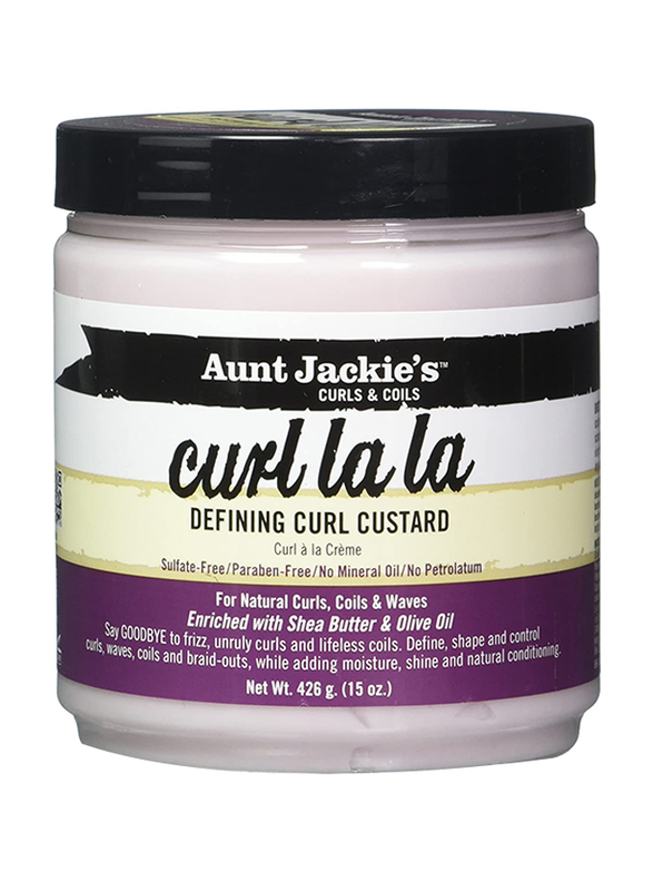

Aunt Jackie's Curl La Defining Curl Custard Jar, 2 Pieces x 443ml