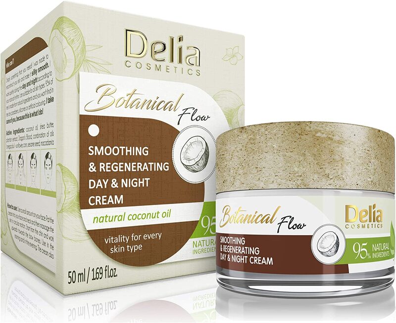 

Delia Cosmetics Botanical Flow Smoothing and Regenerating Face Cream, 50ml