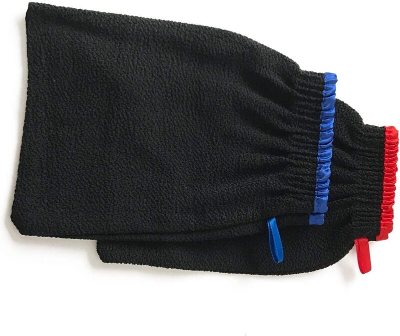 

Zoubaa Premium Quality Exfoliating Body Scrub Gloves, 2 Pieces