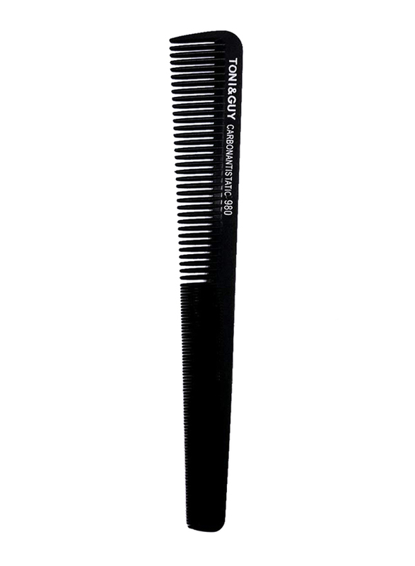 

Toni & Guy Carbon Antistatic Hair Comb, Black 980, One Size