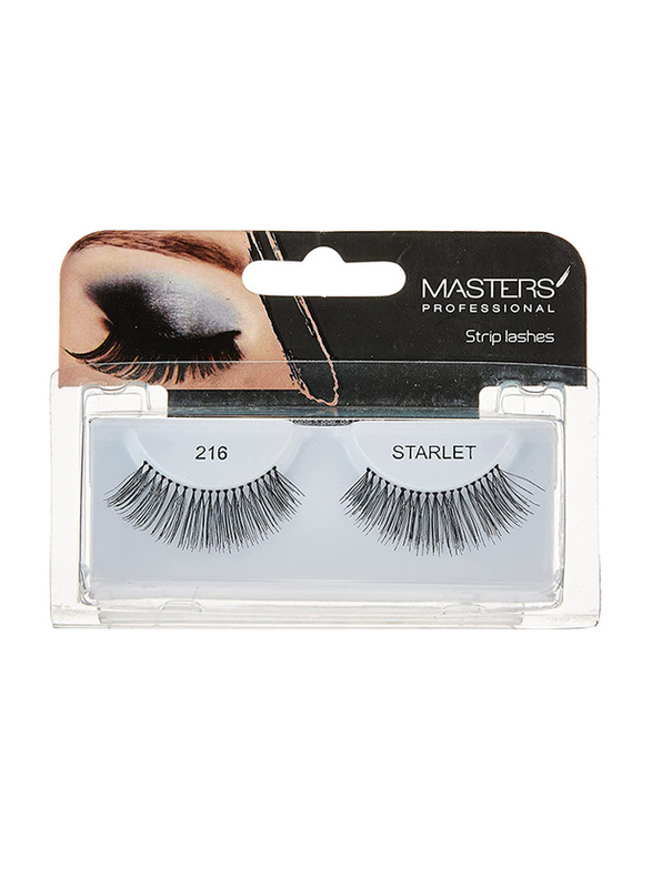 

Masters Professional Starlet Strip Eye Lashes, No. 215, Black