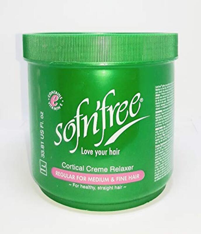 

Sofn'free Cortical Creme Relaxer Regular for Medium & Fine Hair, 1L