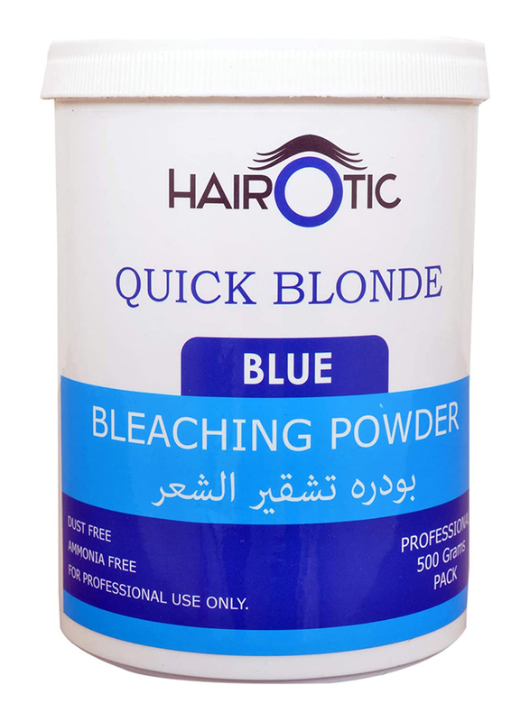 

Hair Otic Quick Blonde Bleaching Powder, 500ml, Blue