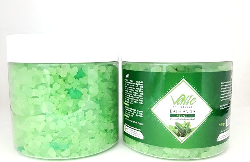 

Valle In Naturals Bath Salt Mint Extract, 500g