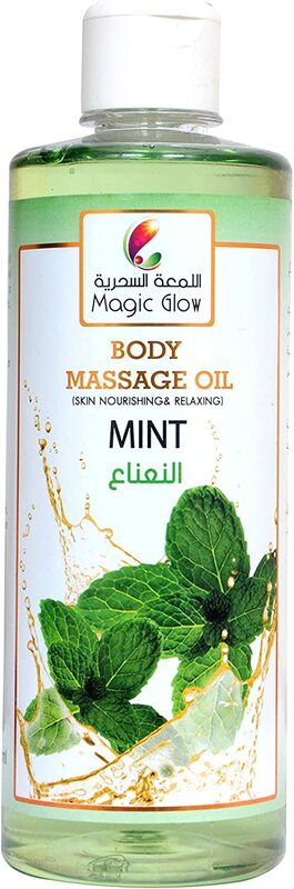 

Magic Glow Mint Body Massage Oil, One Size