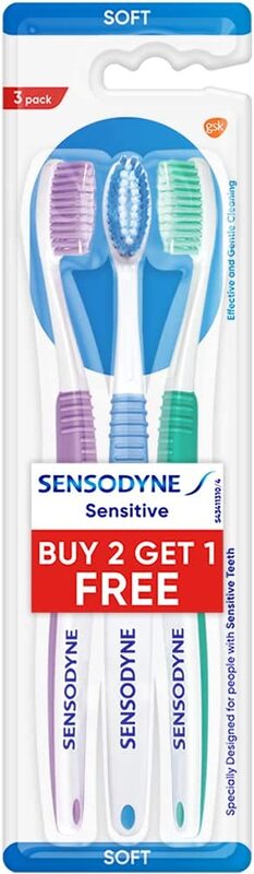 

Sensodyne Sensitive Toothbrush, 3 Pieces