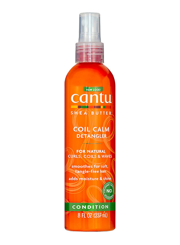 

Cantu Shea Butter Coil Calm Detangler for Curly Hair, 237ml