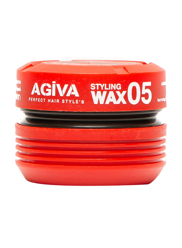 

Agiva 05 Extra Strong Hold Wet Look Plus Keratin Perfect Hair Styling Gum Wax, 6oz