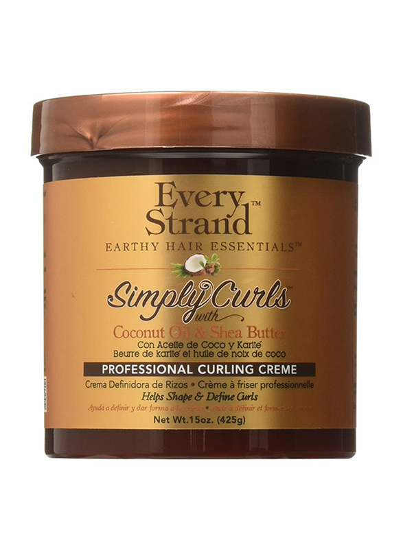 

Every Strand Simply Curls Coco Oil/Shea Curl Creme for Curly Hair, 425gm