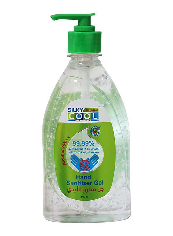 

Silky Cool Hand Sanitizer Gel Pump, 500ml