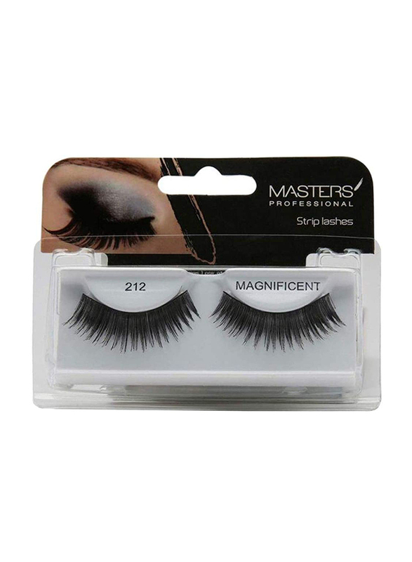 

Masters Professional Magnificent Strip Eye Lashes, Black, 212