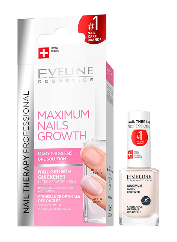 

Eveline Strengthening and Accelerating Nail Growth Treatment, 12ml, Pink