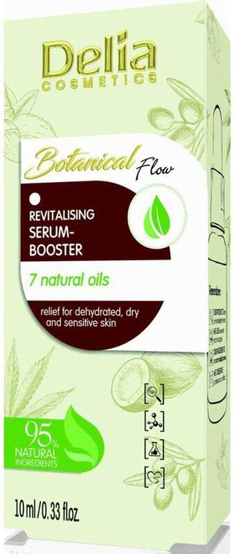 

Delia Botanical Flow Revitalising Serum Booster 7 Natural Oil, 10ml