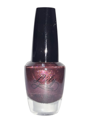 Lily Beauty Gliterry Nail Polish 15ml Nos.54, Brown