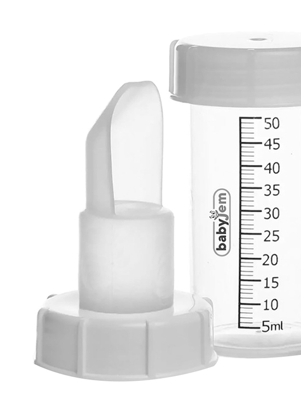 

Babyjem Breast Milk Spoon, 0+ Months, Clear