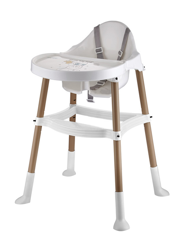 

Babyjem Baby High Chair, 6+ Months, White