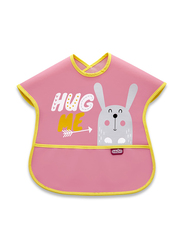 Babyjem Poly Large Bib, 6+ Months, Pink