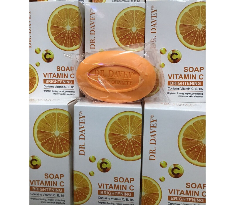 

Dr. Davey Vitamin C Soap For Face & Body 100g x 6pcs