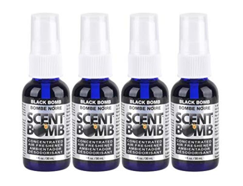 

Scent Bomb Super Strong 100% Concentrated Air Freshener Black Bomb, 4 Packs