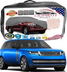Flak California Formula-T Car Body Cover for Range Rover, Grey