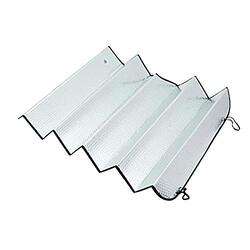 No Logo YG-CT Auto Sun Visor Sheet Window Retractable Windshield, Silver