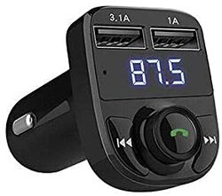 Yonk Hands free Wireless Car Charger with Dual USB Port, ET-M29, Black