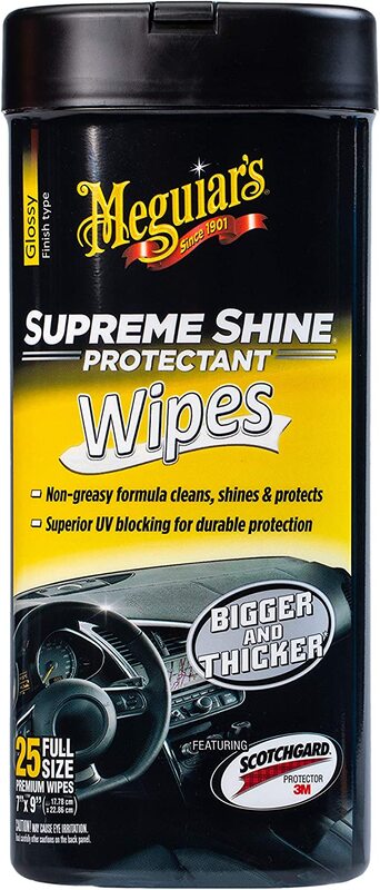 

Meguiar's 25 Wipes Supreme Shine Protectant