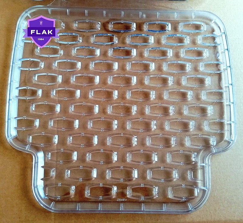 Master 4-Piece Flak Tech Car Rubber Mat, Clear