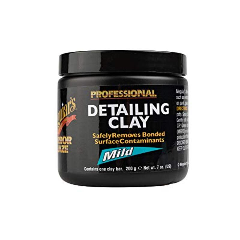 

Meguiar's Mirror Glaze Professional Detailing Clay Mild, 200g, Black