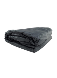 Flak California Formula-T Waterproof Car Body Cover with Working Gloves for Bolt EV , Black