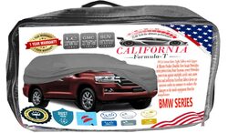 CFT Car Body Cover with Working Gloves for BMW 6 Series, Black