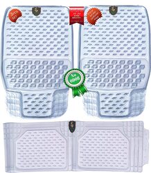 Master Flak Tech Car Mat Set, 3 Pieces, Clear