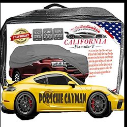 CFT California Car Body Cover for Porsche Cayman, Black