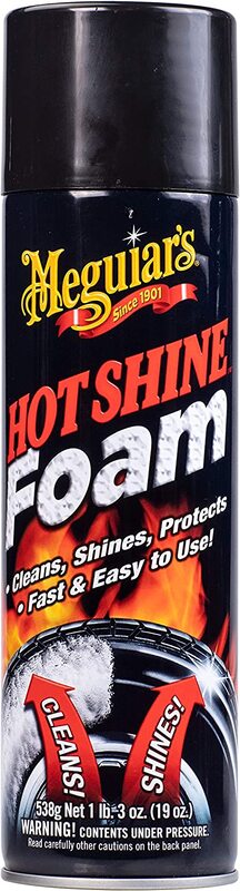 

Meguiar's 538gm Hot Shine Car Tire Foam
