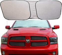 Flak Windshield Sun Shade, Black