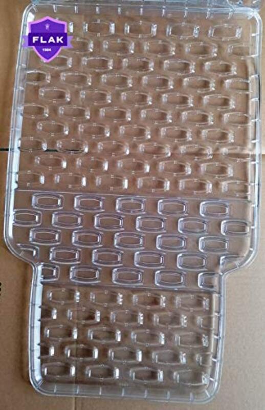 Flak Universal Car Mat Set, 4 Pieces, Clear