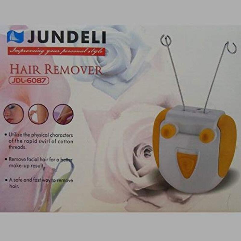 

Jundeli Rechargeable Hair Threader, White