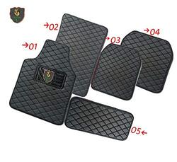 Flak Universal Fit Plush Super Soft Car Floor Mat Foot Mats, 5 Pieces
