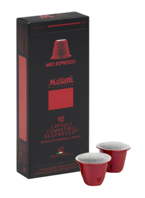 

Musetti Mio Espresso Coffee, 10 Capsules