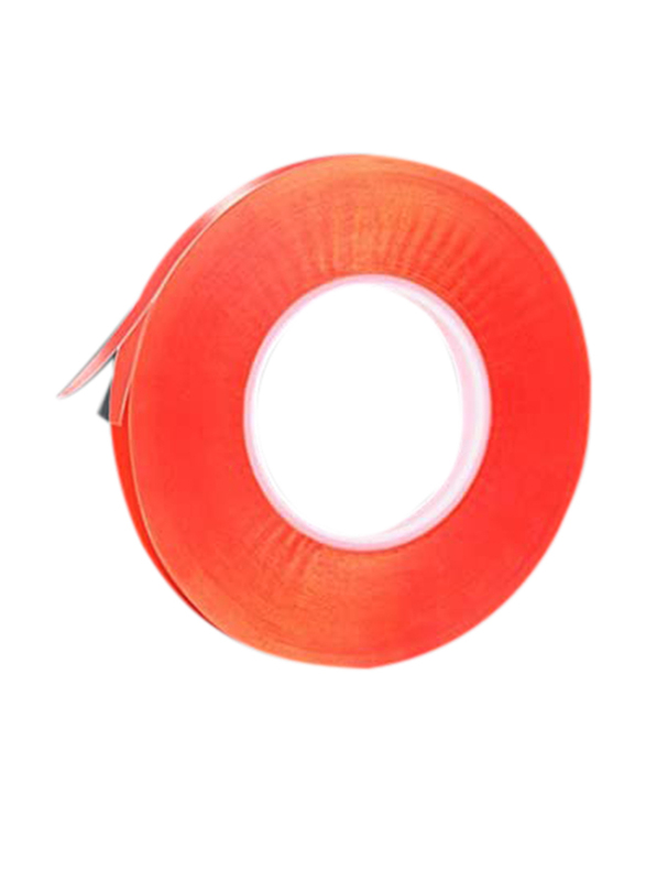 

Double-Sided Sticky Traceless Acrylic Adhesive Tape, 18mm x 10mtr, Red