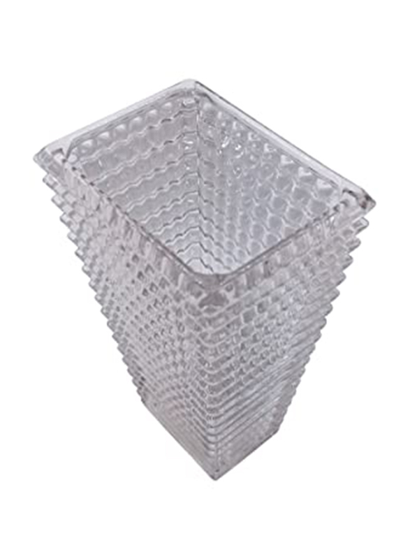 

Unique Luxury Quality Glass Flower Vase, Clear