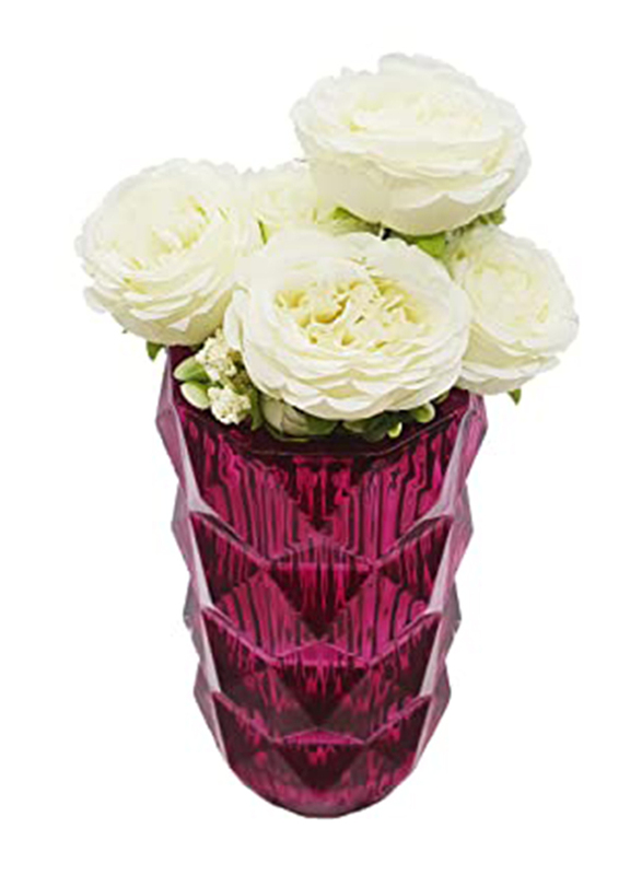

Beinlove Round Vase for Living Room and Guest Room, Red